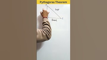 Pythagoras theorem  Basic concepts of maths 42 #maths #basic #shorts