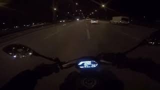 Yamaha Mt07 2021 Gece Gazlaması