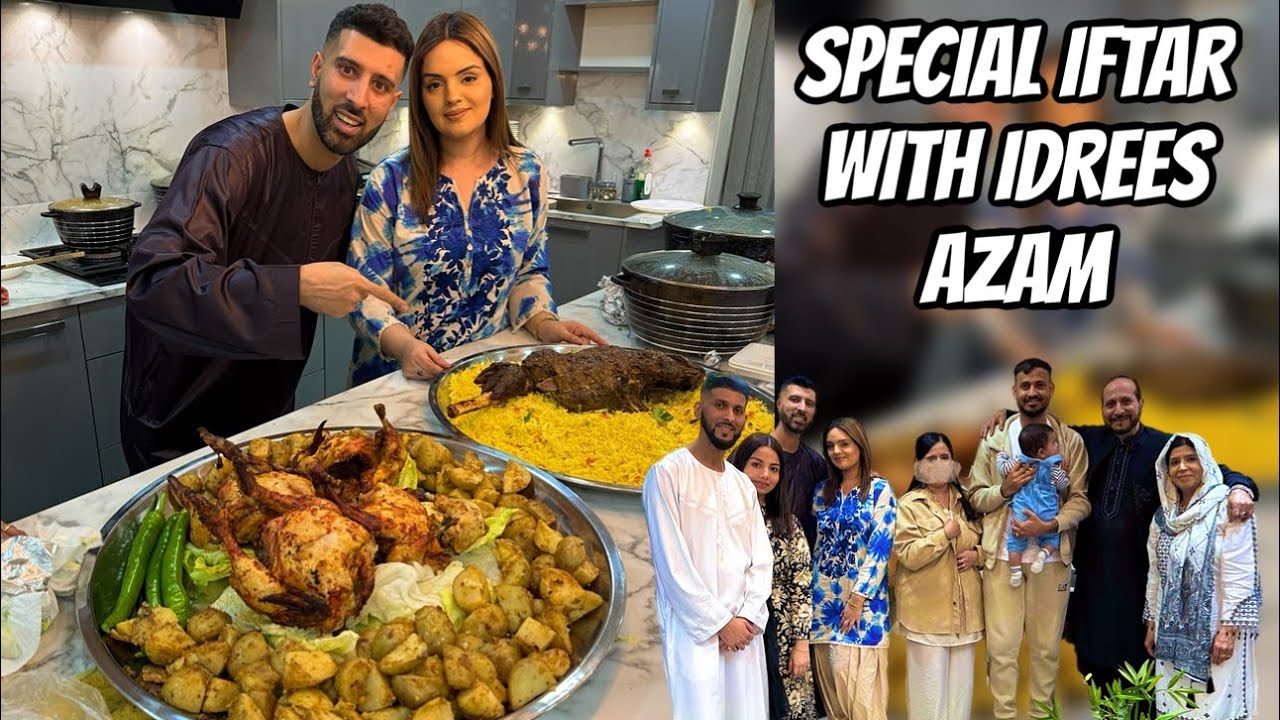 SPECIAL IFTAR WITH IDREES AZAM | HAD AN ABSOLUTE AMAZING TIME ! - YouTube