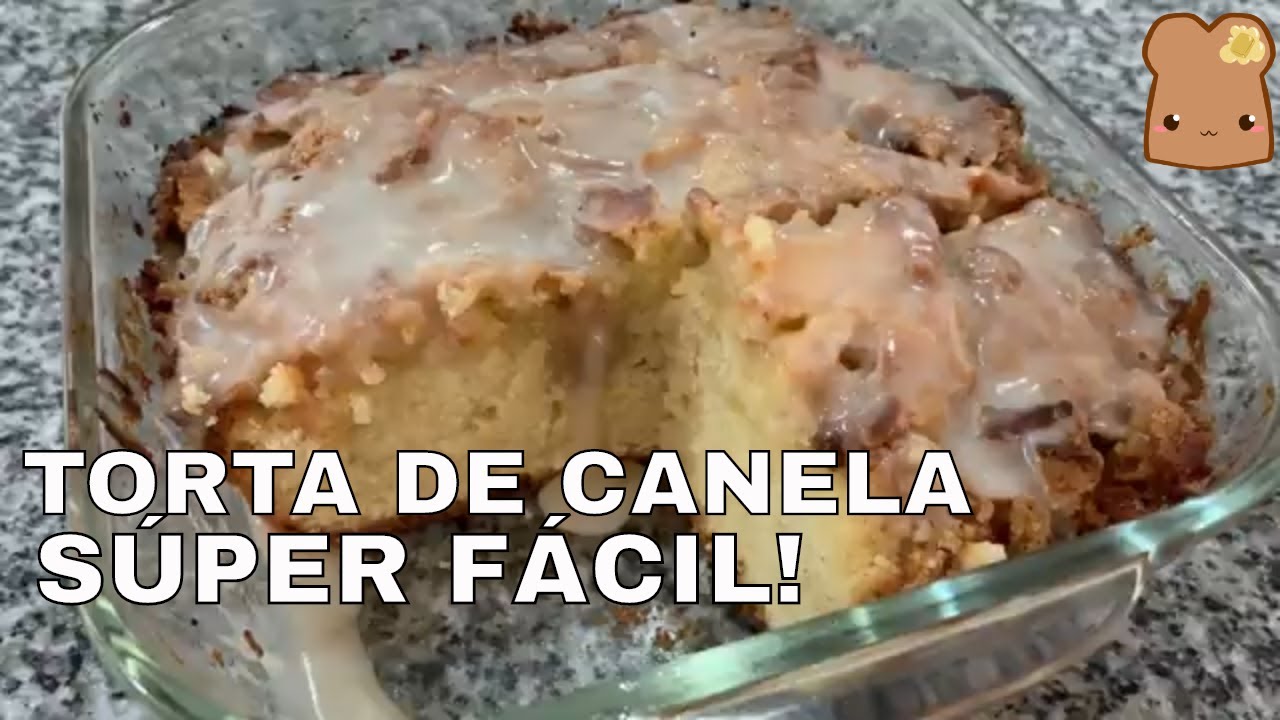 Cómo hacer torta de canela - receta fácil