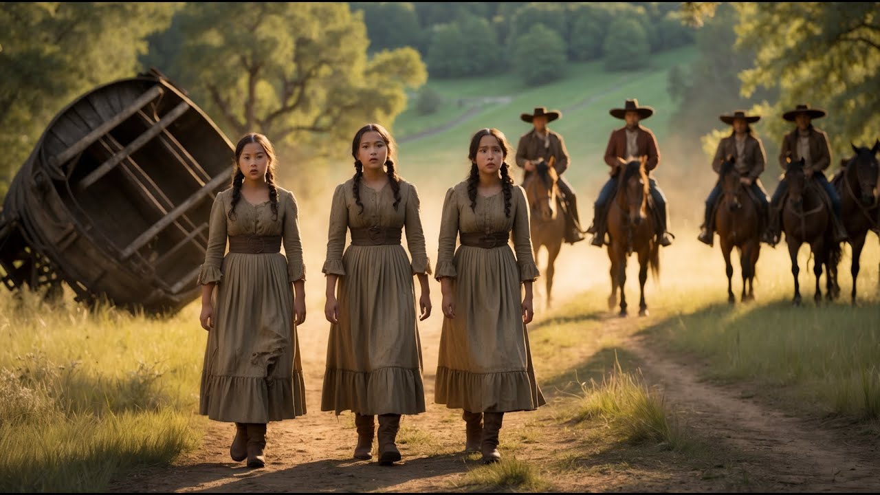 Three Orphaned Sisters Escape Prison Wagon—Until Comanche Warriors Lead Them To Secret Valley