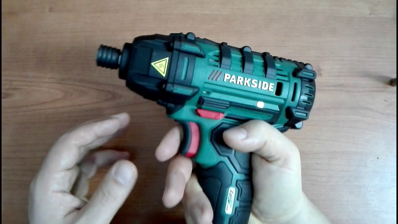 Unboxing Atornilladora de Impacto PARKSIDE LIDL PDSSA 20