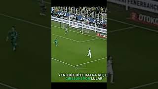 Yenildik Diye Dalga Geçen Giresunspor...