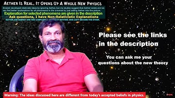 AETHER EXPLAINS EVERYTHING | Aether Is Real and Michelson–Morley Experiment Failed to Detect it