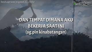 Story wa paling sedih NEW buat Perantau