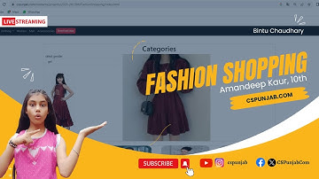 Fashion Shopping by Amandeep & Team | 10th, 2023-24 | Website Project in HTML CSS | CSPunjab.Com
