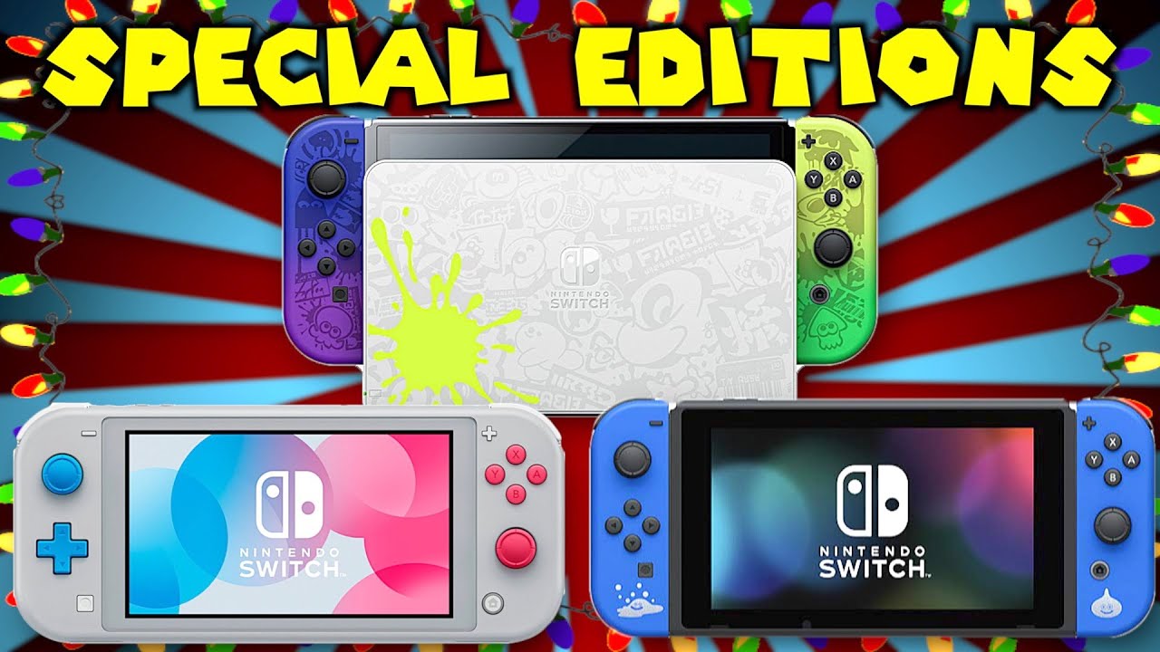 COOLEST Special Edition Nintendo Switch Systems! 😱 | 7 Days of