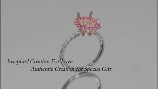 Multi Color Stone & Multi Color Metal Wedding Ring