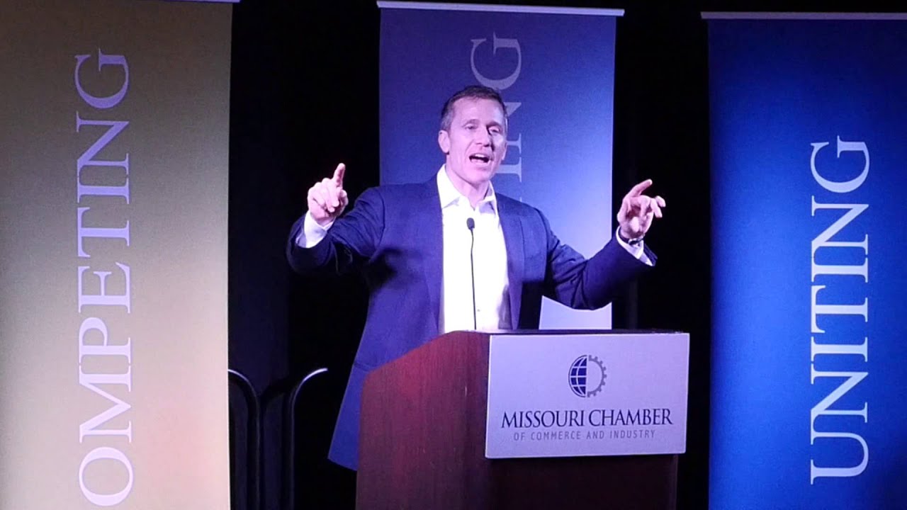Eric Greitens Addresses The 2016 State Of Missouri Business YouTube Eric greitens addresses the 2016 state of missouri business youtube