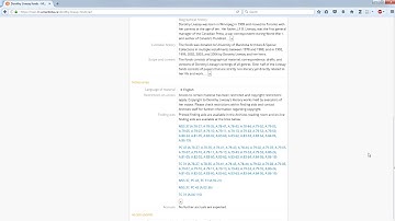 Archives & Special Collections: Finding Aids