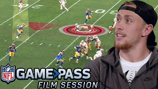 George Kittle Breaks Down Route Running, the Advantages of Motion, \& Run Blocking | NFL Film Session