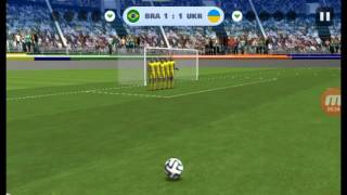 Free kick champion android gameplay. screenshot 4