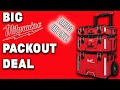 Limited quantity big milwaukee packout tool deal will be gone fast