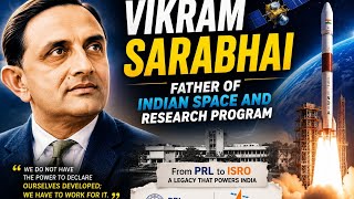 Vikram Sarabhai "father of indian space and research program" #isro #india
