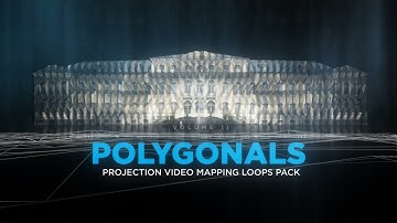 Polygons Effect – Projection Mapping Loops Pack Vol.12 #videomappingloops