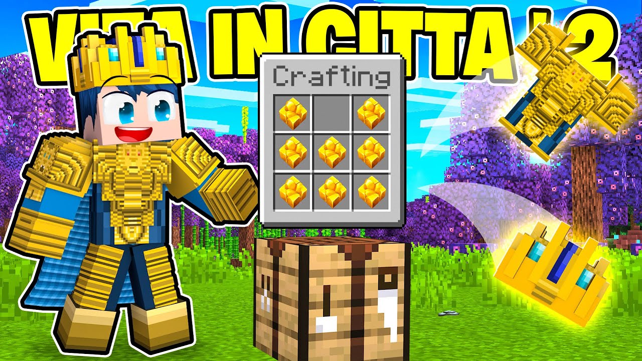 CRAFTO L'ARMATURA FINALE DI KENDAL! - VITA IN CITTÀ 2 MINECRAFT S2 Ep.4
