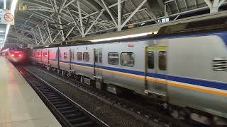 台鐵2233次EMU700型區間車經山線往嘉義台中離站