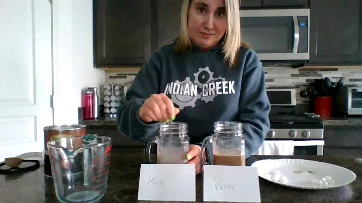Hot Chocolate Experiment with Mrs. Cosman