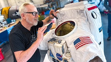 Adam Savage Is NOT Allowed to Touch This NASA Spacesuit
