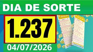Dia de Sorte 1237 Results: Check Today’s Winning Numbers (07/04/2026)