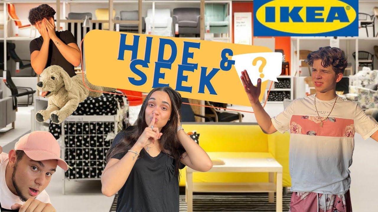 EXTREME Hide and Seek in IKEA - YouTube