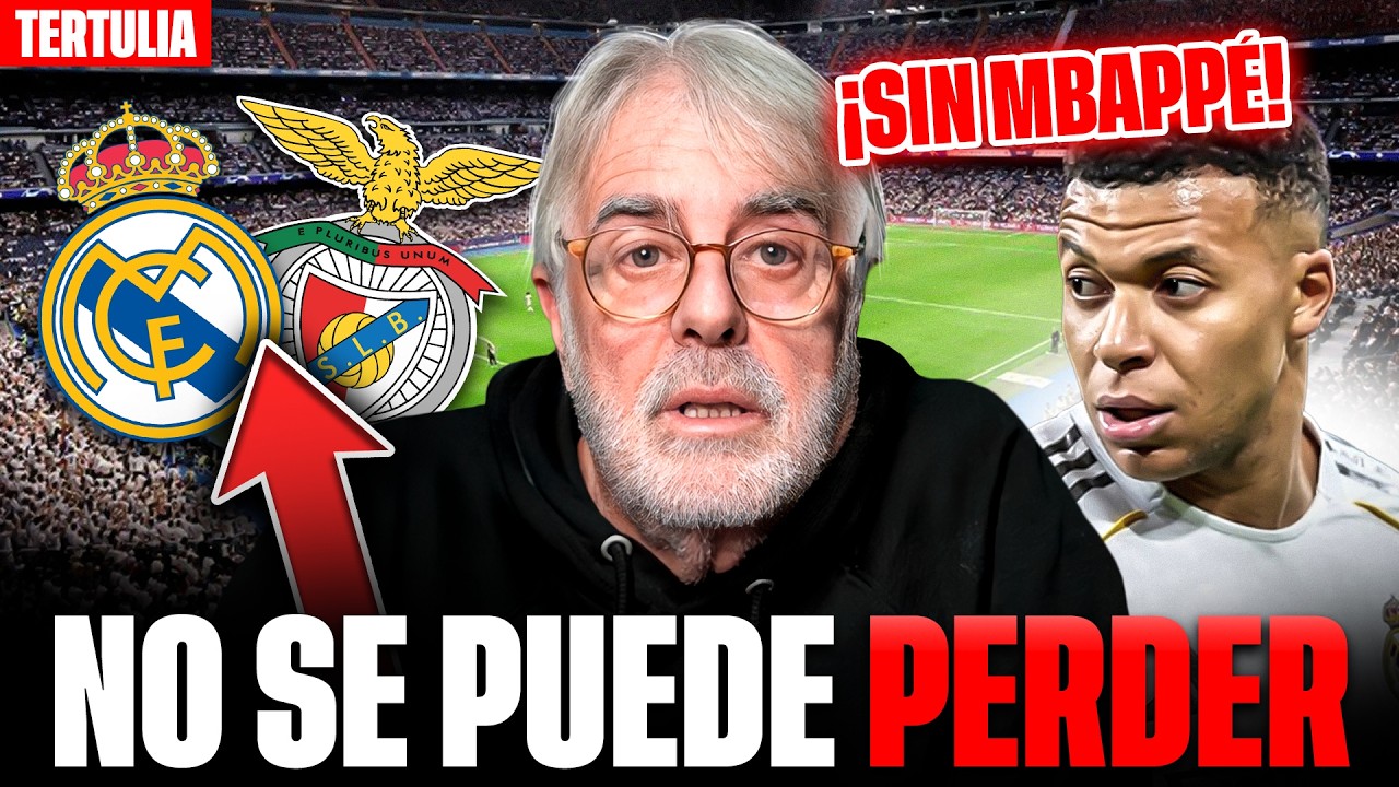💥EL MADRID SE JUEGA LA TEMPORADA vs BENFICA SIN MBAPPÉ | PREVIA CHAMPIONS LEAGUE