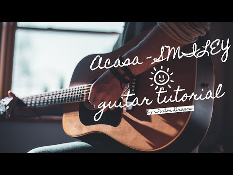 Tudor Dragos - Lectie - Acasa - Smiley - Guitar - Como tocar acordes, Tutorial