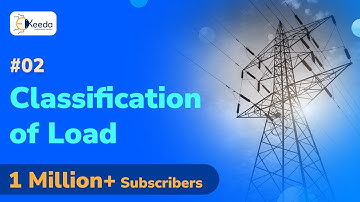 Classification Of Load  - Load Forecasting - Power System Planning and Reliability