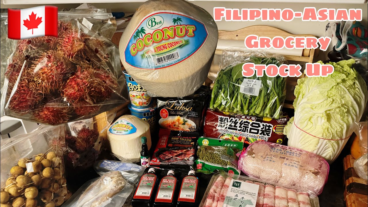 Pantry Stock Up/Filipino-Asian Grocery Stuck Up/Food Storage