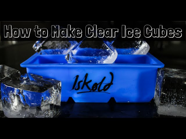 How to Monogram your Ice Cubes with Ice Brands - Alcademics