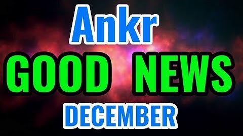 Ankr December Good News || Ankr Prediction & Price Analysis || Ankr News Today