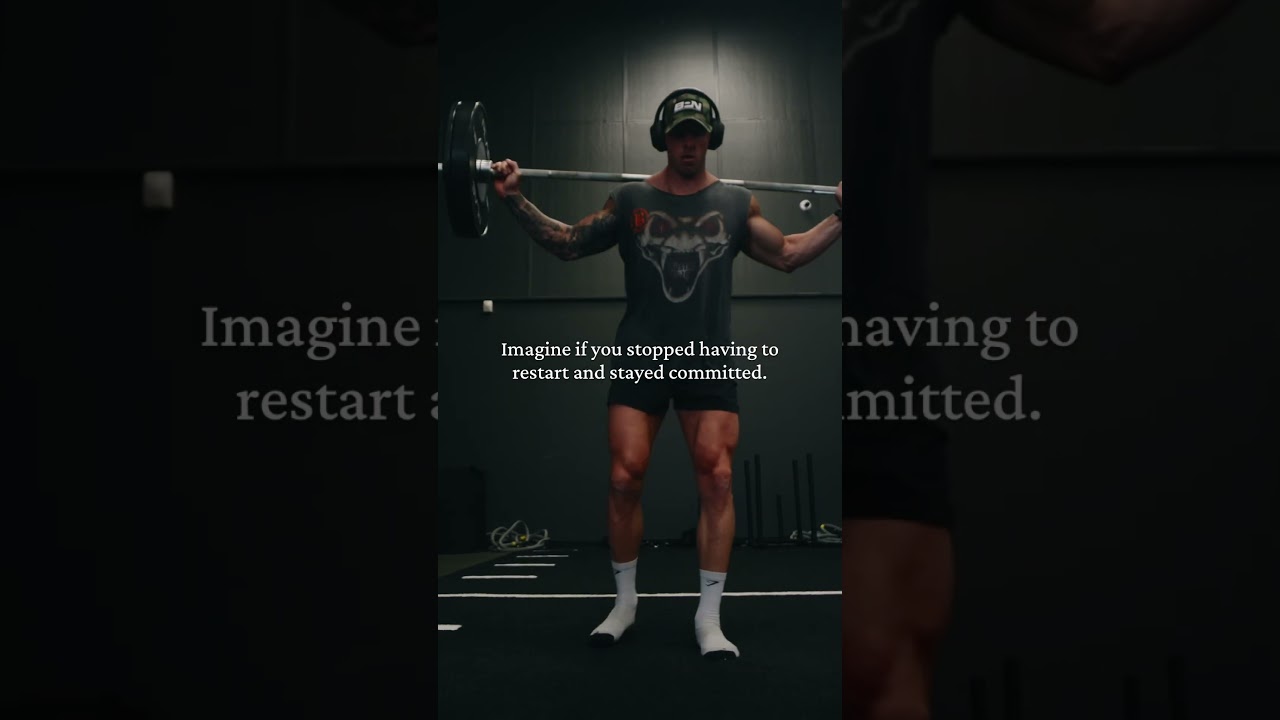 Imagine if you stopped having to restart and stayed committed