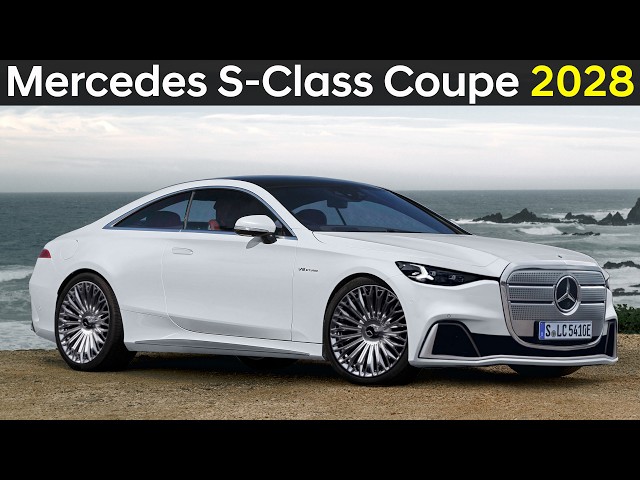 エンダモロジー　S 2027-2028 New Mercedes-Benz S-Class Coupe - The most beautiful and