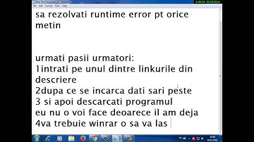 metin2 rezolvare runtime error