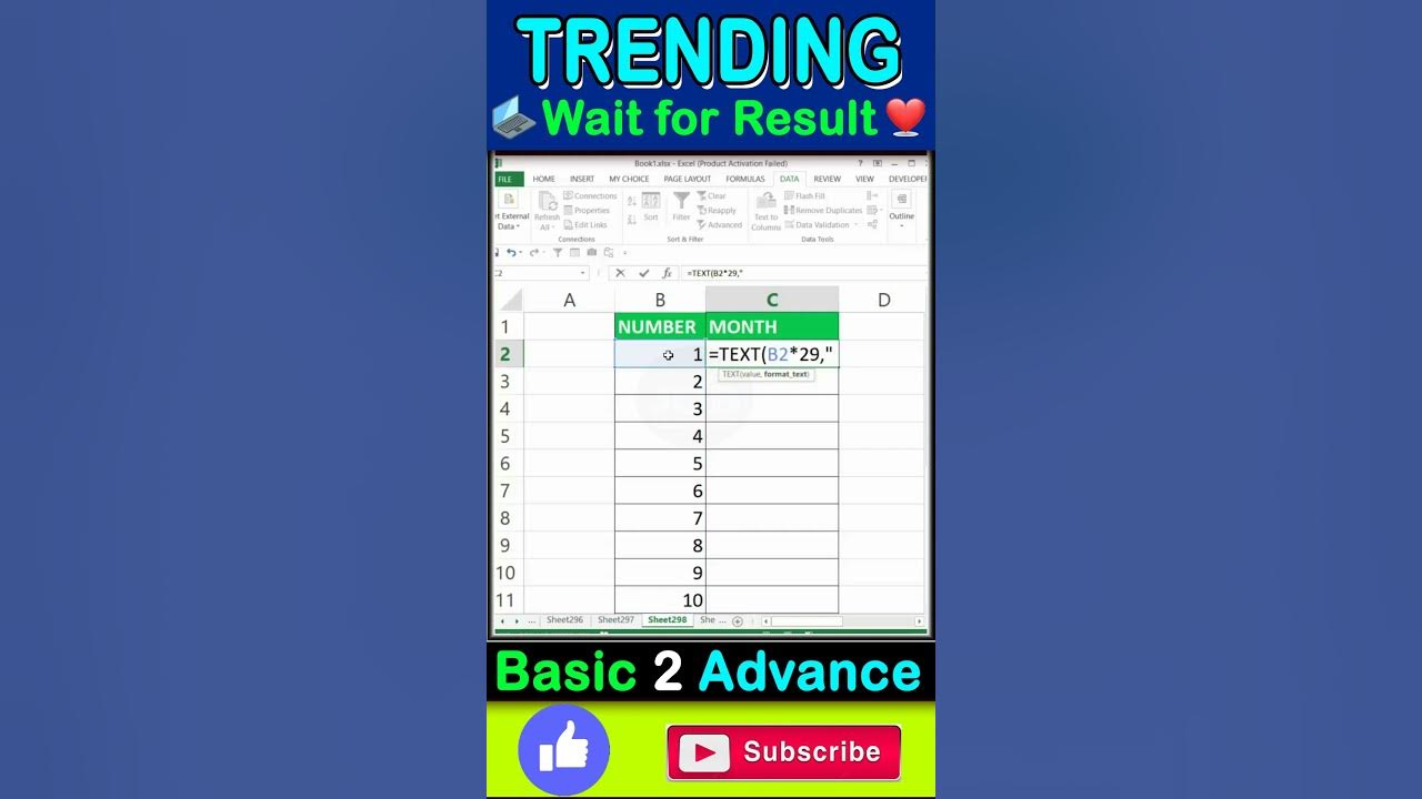 ADVANCE EXCEL CONVERT NUMBER TO MONTH IN EXCEL excel exceltraining advance-excel-convert-number-to-month-in-excel-excel-exceltraining