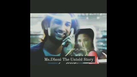 #ssr #j4ssr #Sushant_Singh_Rajput / heart touching dialogue status / #miss_you_ssr / Ms Dhoni status