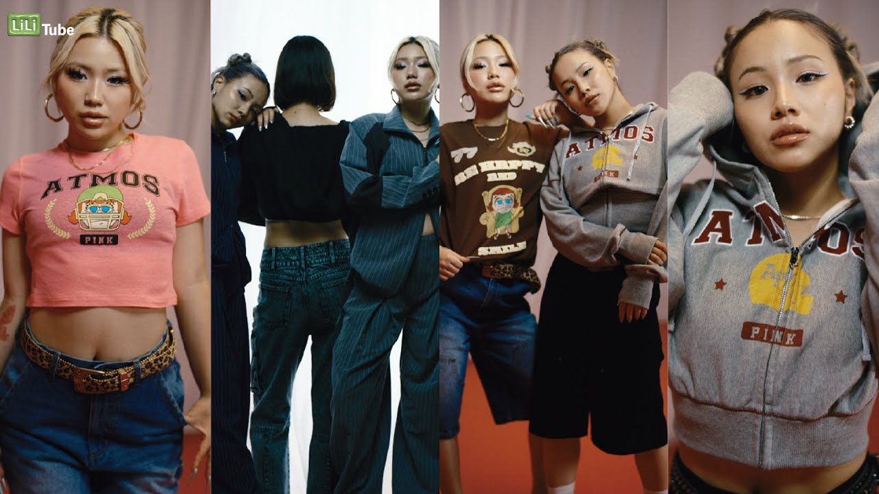 LiLi&LANA × atmos pink撮影現場独占密着！2024秋冬コレクションの裏側📸