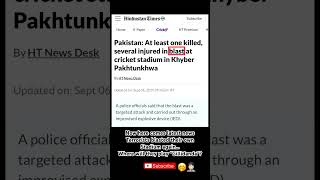 Where will they play gillidanda? #blast #terrorism in there own country! #pakistan #stadium 🤣🤣🤣🤣