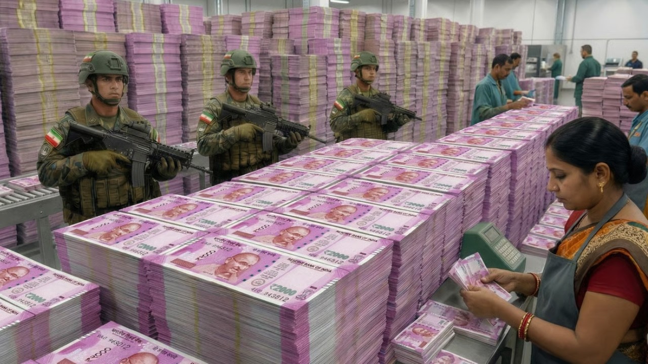 Inside the India Money Factory: Printing 17 Languages on Every Note (Full Process)