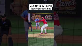 Pitching Mechanics Of Ben Joyce Throwing 100mph+ #Pitching #mlb #angelsbaseball