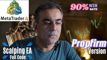 Full Code || MT4 Conversion : Scalping EA || Propfirm version ||  Step by Step