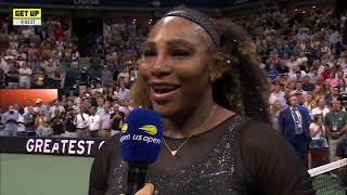 Serena Williams says she's got nothing to prove at the 2022 US Open | Get Up