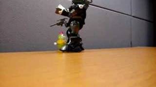 Robot Monkey vs. M.A.R.S. Motorized Attack Robo Squad