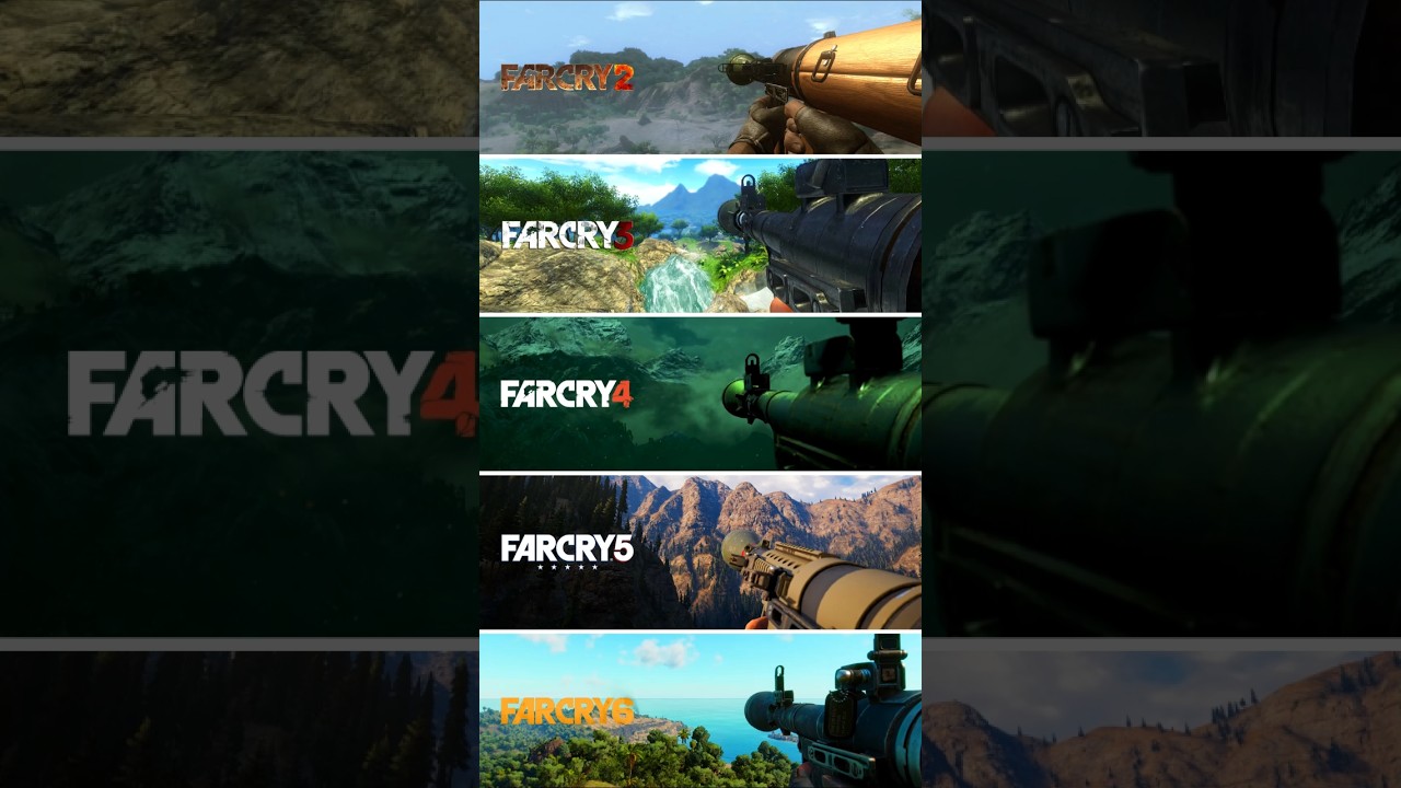 RPG 7 Evolution | Far Cry 2 vs Far Cry 3 vs Far Cry 4 vs Far Cry 5 vs Far Cry 6 | Which is the Best