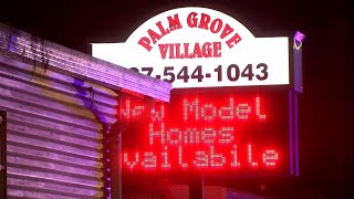 Several mobile homes damaged in Pinellas Park