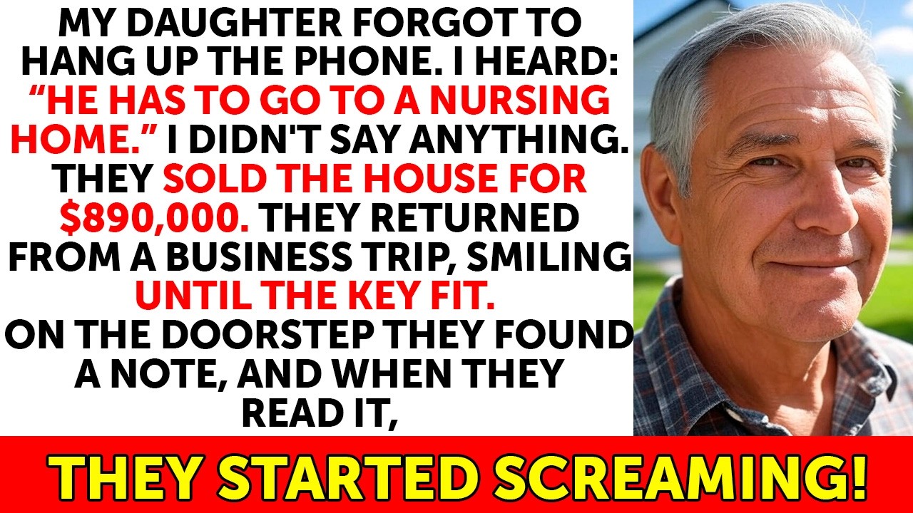 My Daughter Wanted to Get Rid of Me - So I Sold the House She Thought Was Mine...