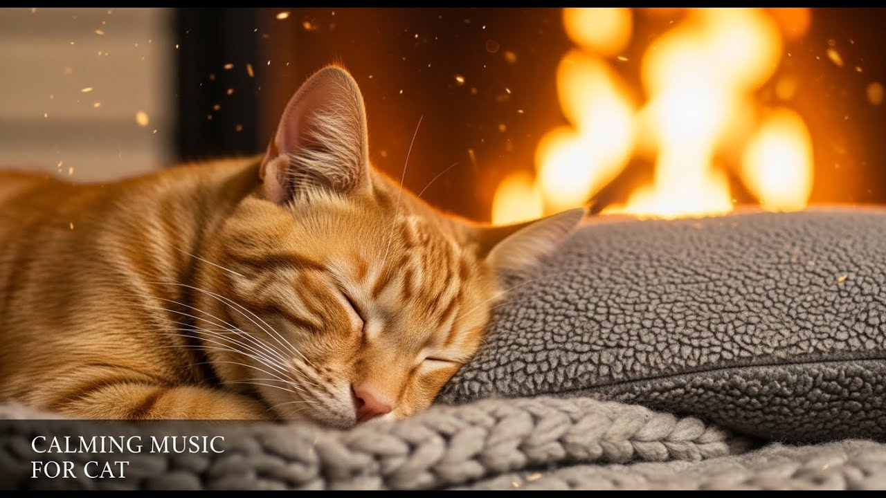 12 Hours of Healing Sounds for Anxious Cats 😻 : Relaxing Music for Deep ...