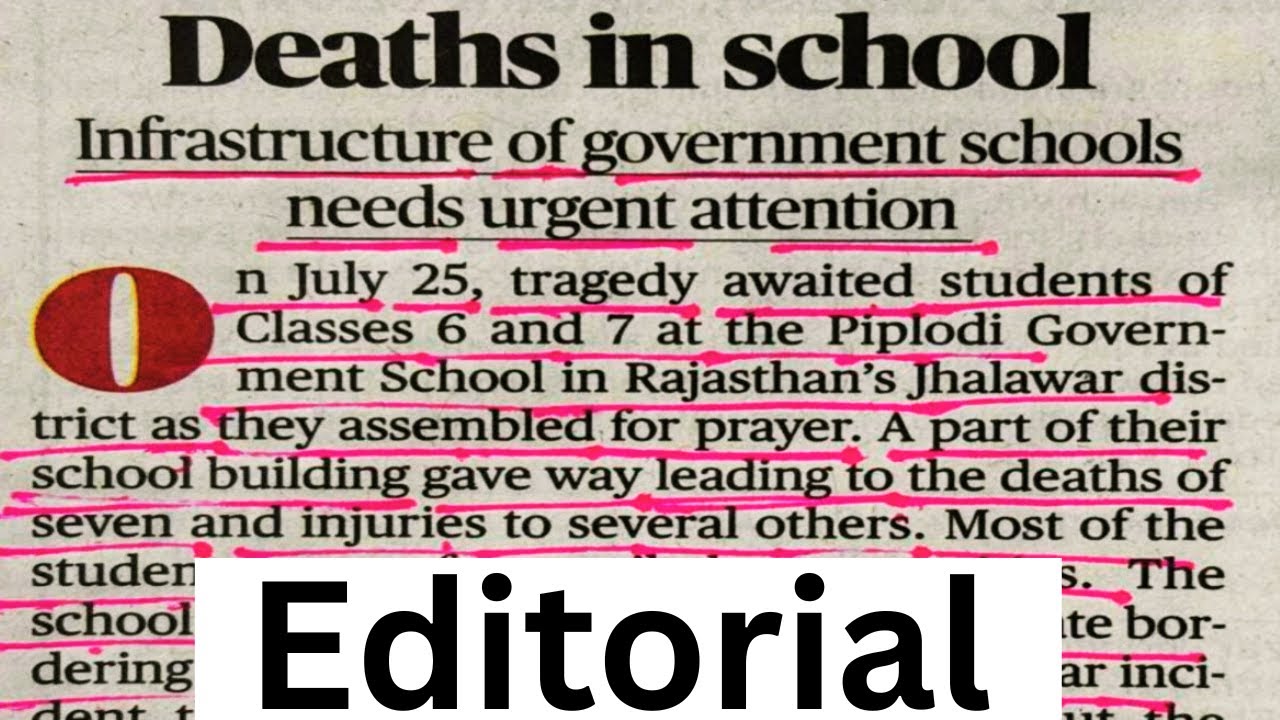 How To Read English Newspaper/ अखबार पढ़ना कैसे सीखे / Translation English to Hindi/