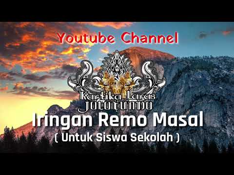 iringan tari remo tanpa Gaandangan, (untuk Siswa Sekolah)