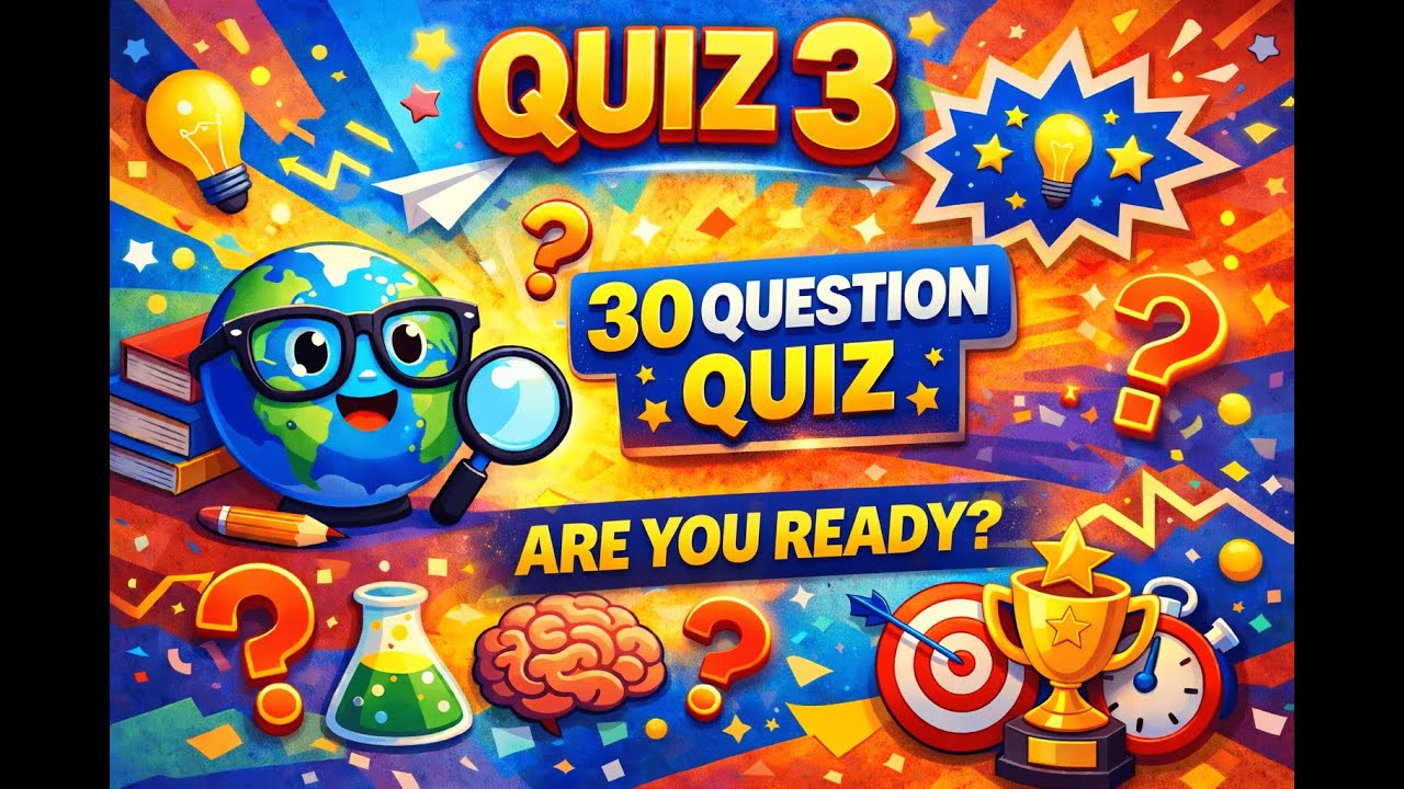 Think You’re Smart? | General Knowledge Quiz 3